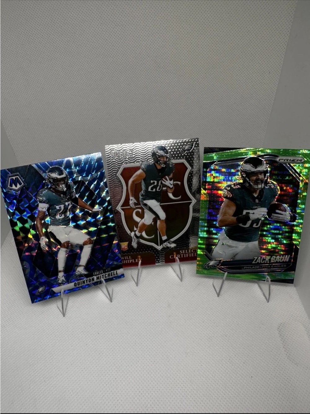💚🦅Philadelphia Eagles Card Lot 100+ -inserts, Parallels, Rookies, Base, Stars